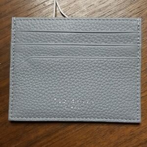 💕TED BAKER LONDON💕 Giuliah Two Sided Card Holder ~ Grey NWT
